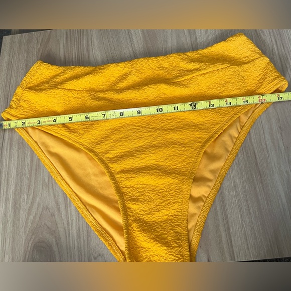 Yellow high waisted bikini bottoms - Picture 8 of 8
